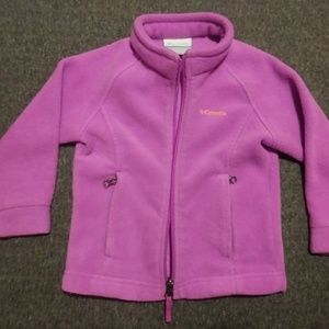 Colombia Fleece Jacket Size 2T (Pink)